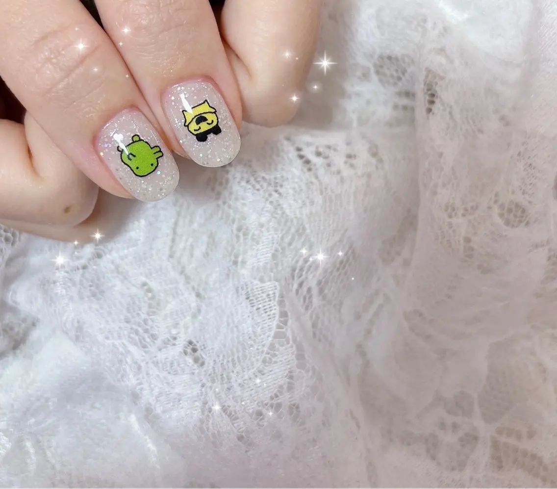 ネイル 持ち込み ハンドネイル FLARE NAIL フレアネイルのネイルデザイン