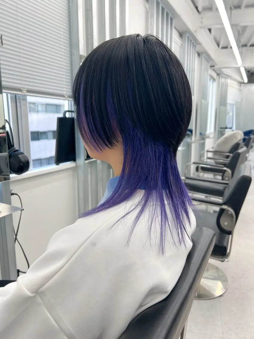 ミディアム ヘアカラー ☺︎ RIHOのヘアスタイル