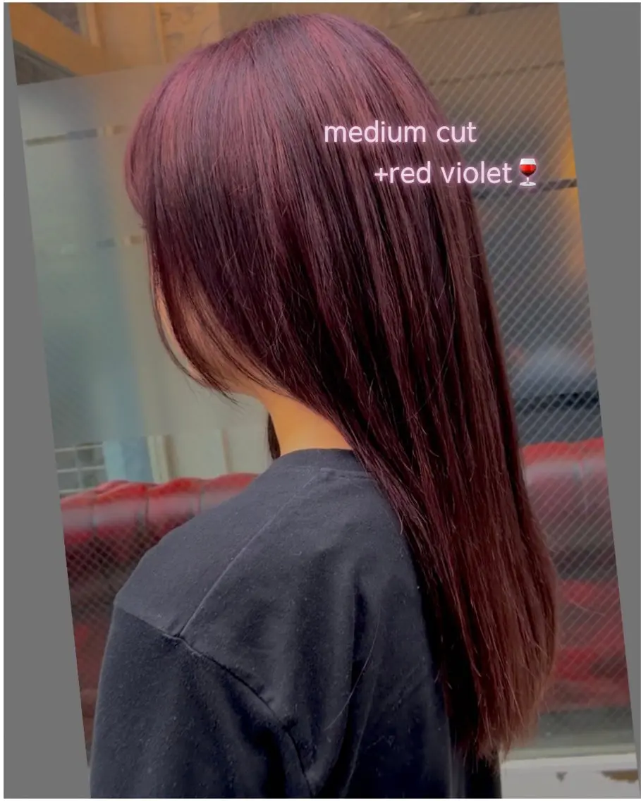 ミディアム カラー モデル様募集中🍒/ soraのヘアスタイル