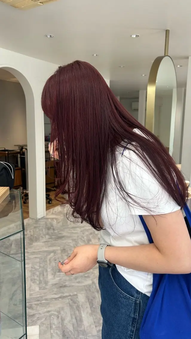 ロング カラー カット ヘアカラー ❕マンツーマン施術❕ 🍊Moemiのヘアスタイル