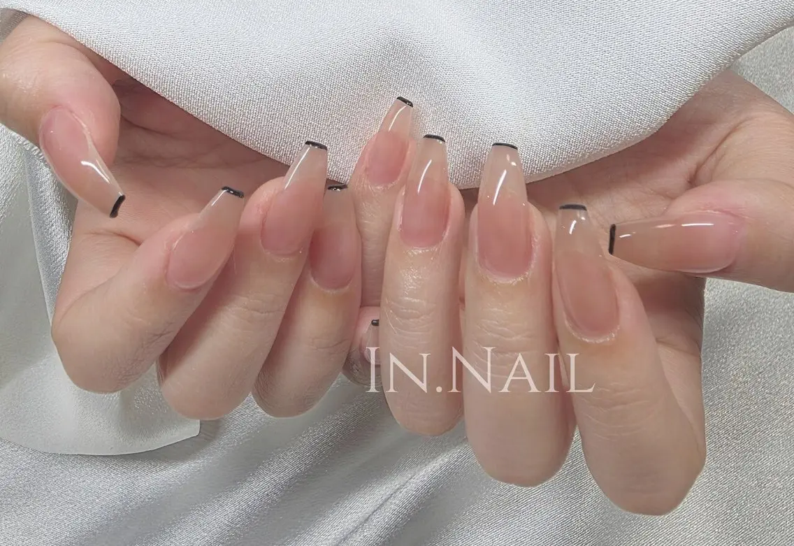 ネイル ハンドネイル in.nail-- 🐈‍⬛riのネイルデザイン