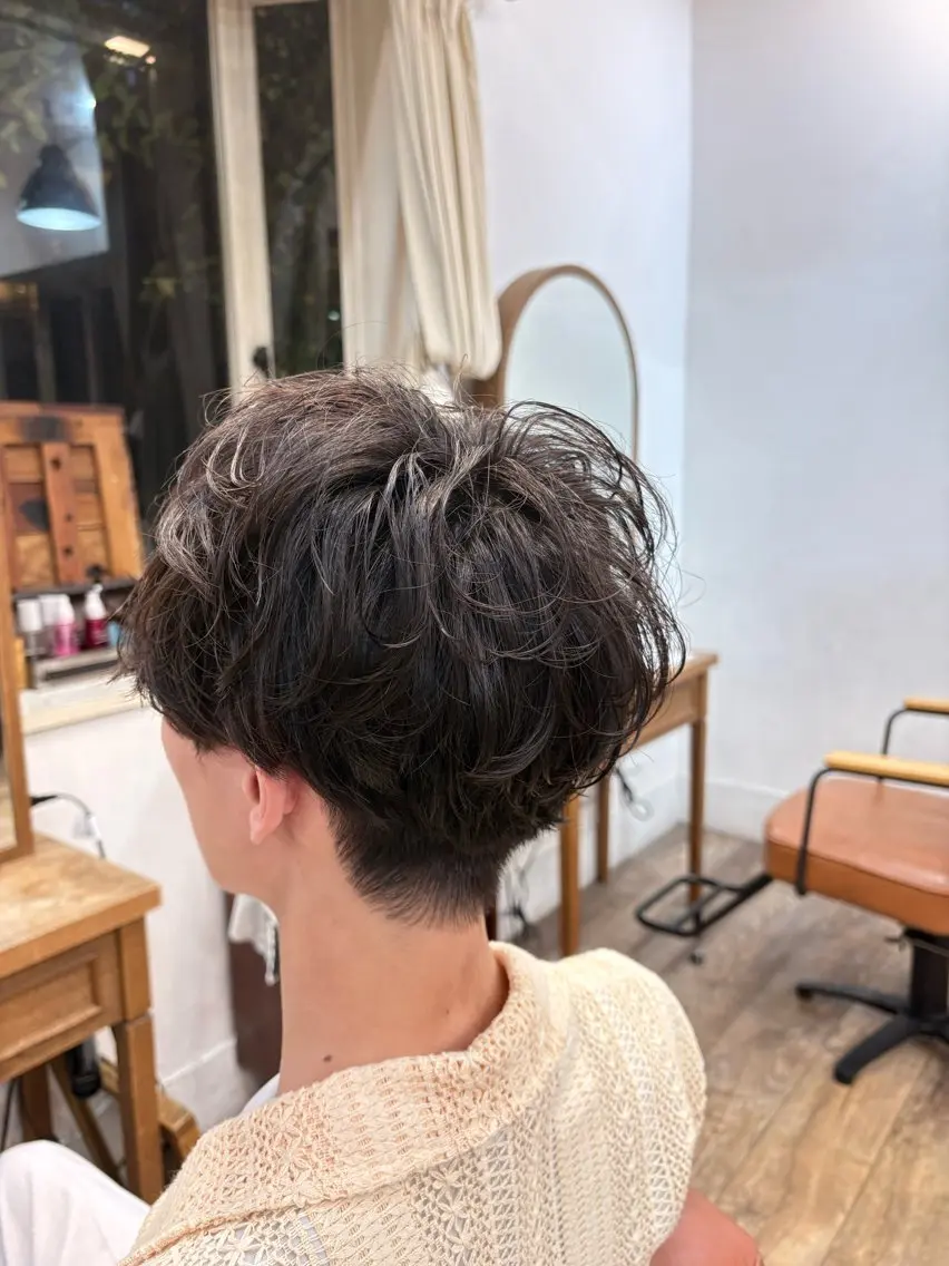 パーマ メンズ カット パーマ 🌻 miyu🌻のヘアスタイル