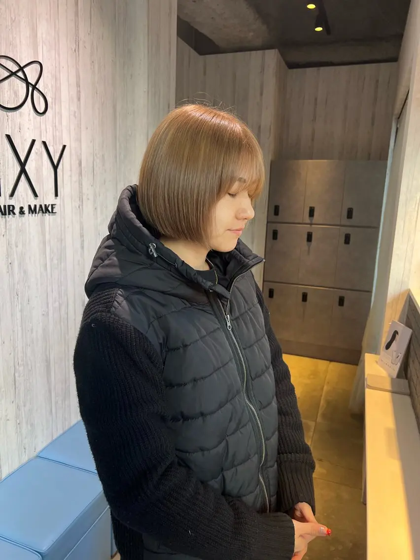 カラー junya カラーモデル募集中のヘアスタイル