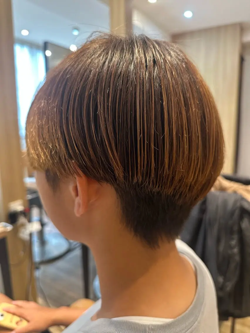 ショート パーマ 縮毛矯正 ✨✂️Nori ✂️✨のヘアスタイル