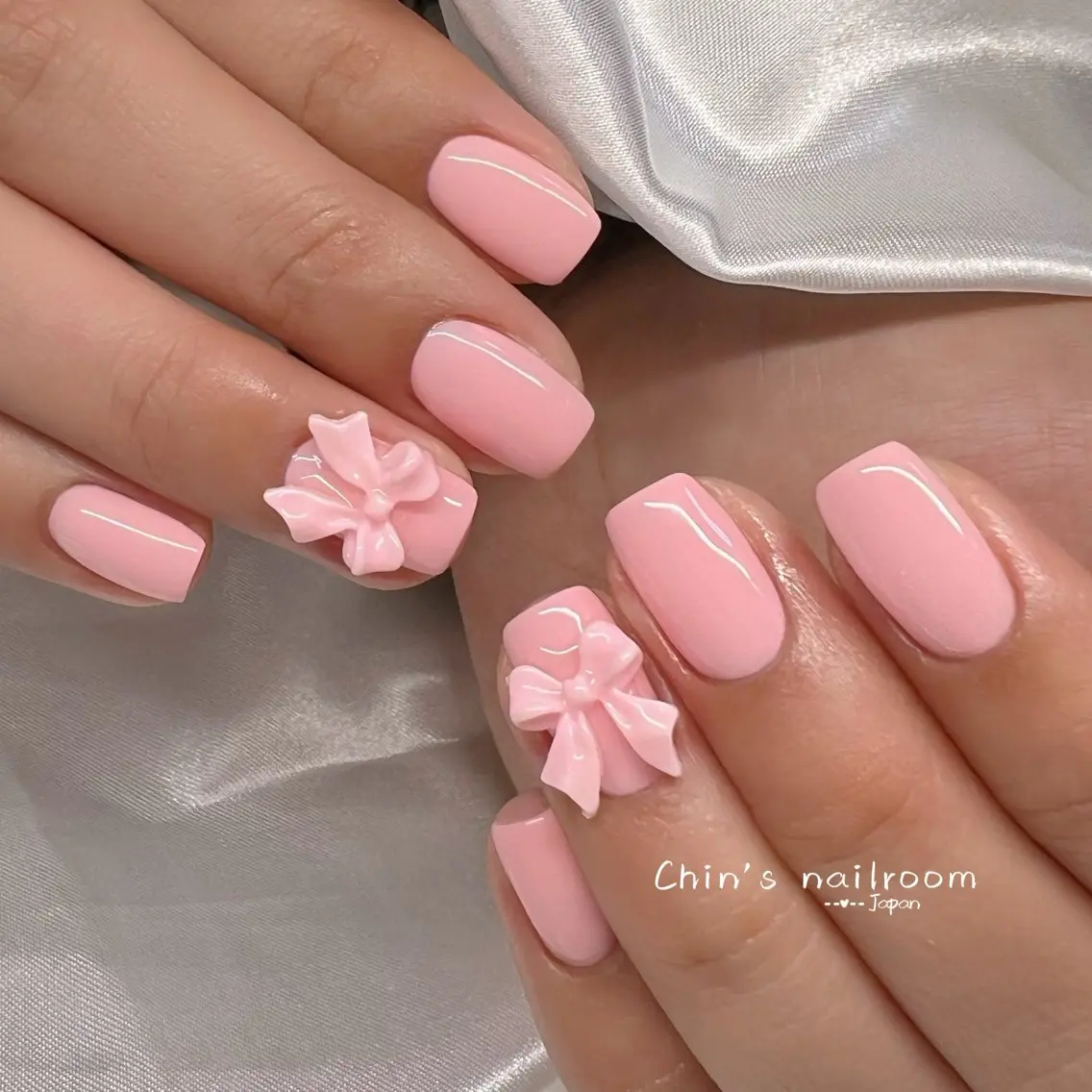 ネイル 韓国ネイル ワンホンネイル ハンドネイル ハンドケア Kawaii ChibaNailのネイルデザイン