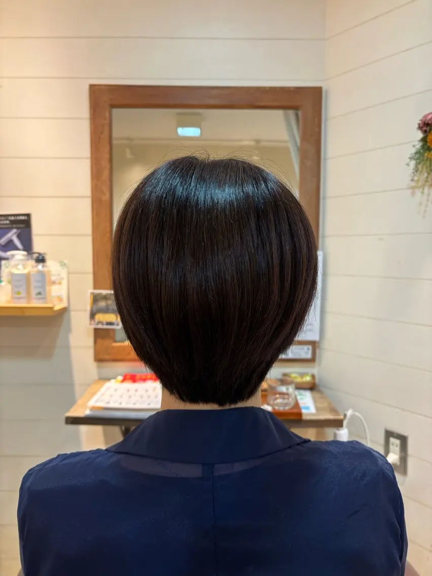 ショート ヘアカラー 阿佐ヶ谷 宇田川 かなのヘアスタイル