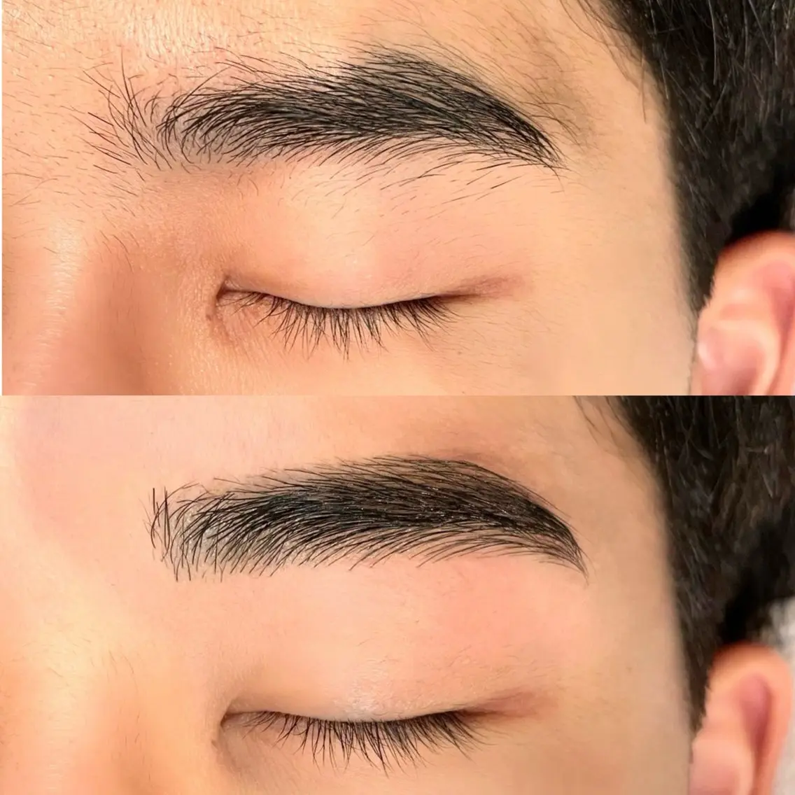 メンズ美眉WAX脱毛の写真