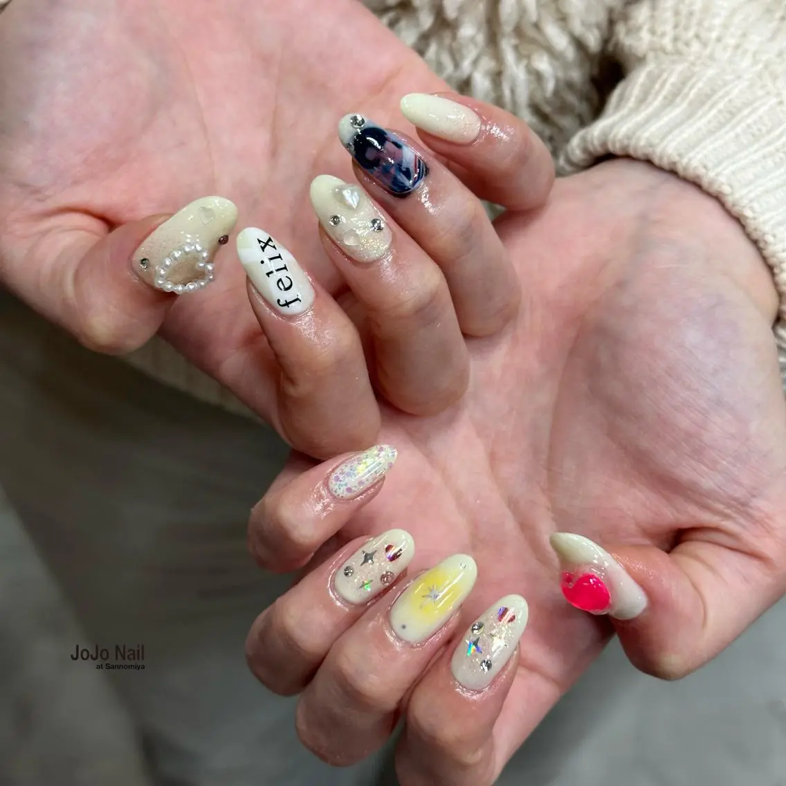 ネイル ハンドネイル JOJO Nail Sannomiyaのネイルデザイン
