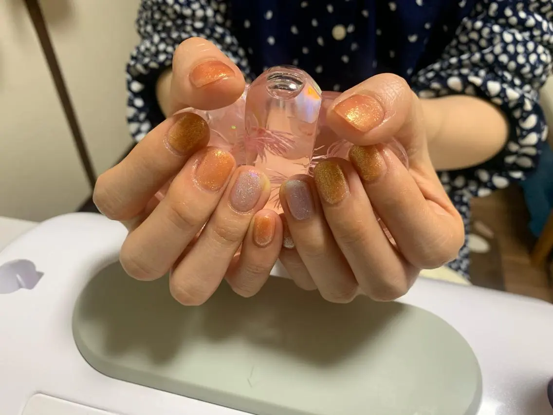 ネイル ワンカラーネイル 林 ✨syousyouのネイルデザイン