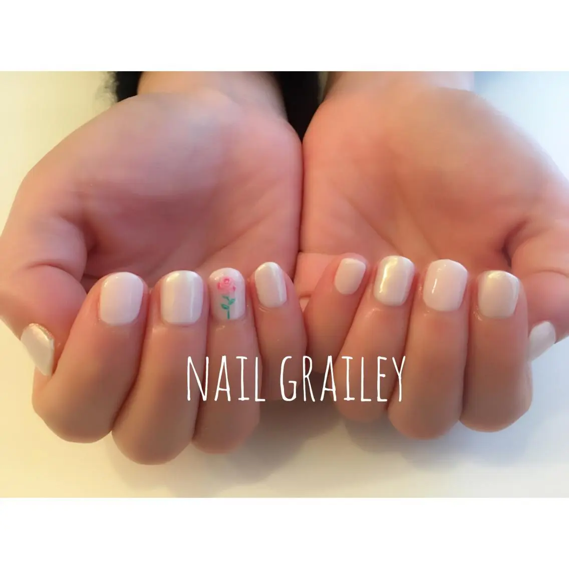 ネイル アートネイル ミラーネイル nail makoのネイルデザイン