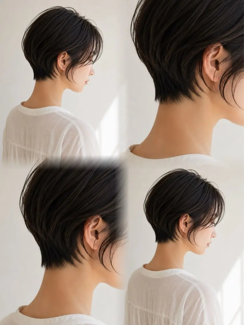 ショート ショートヘア カット ヘアカラー 似合わせカット /髪質改善/中野のヘアスタイル