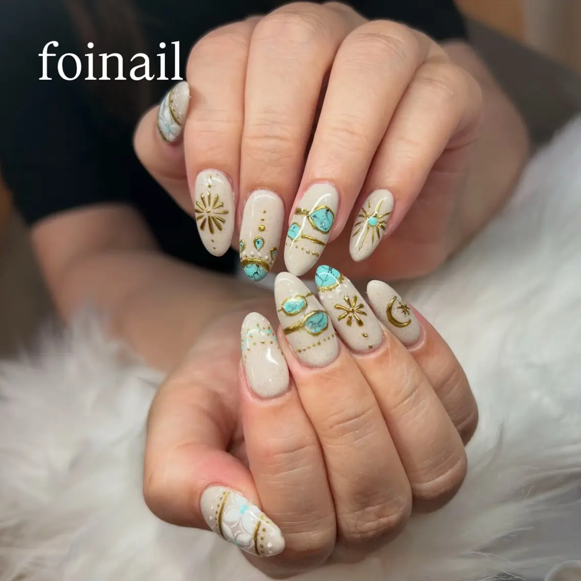 ネイル ハンドネイル FOINAIL 🎀長さだし🎀のネイルデザイン