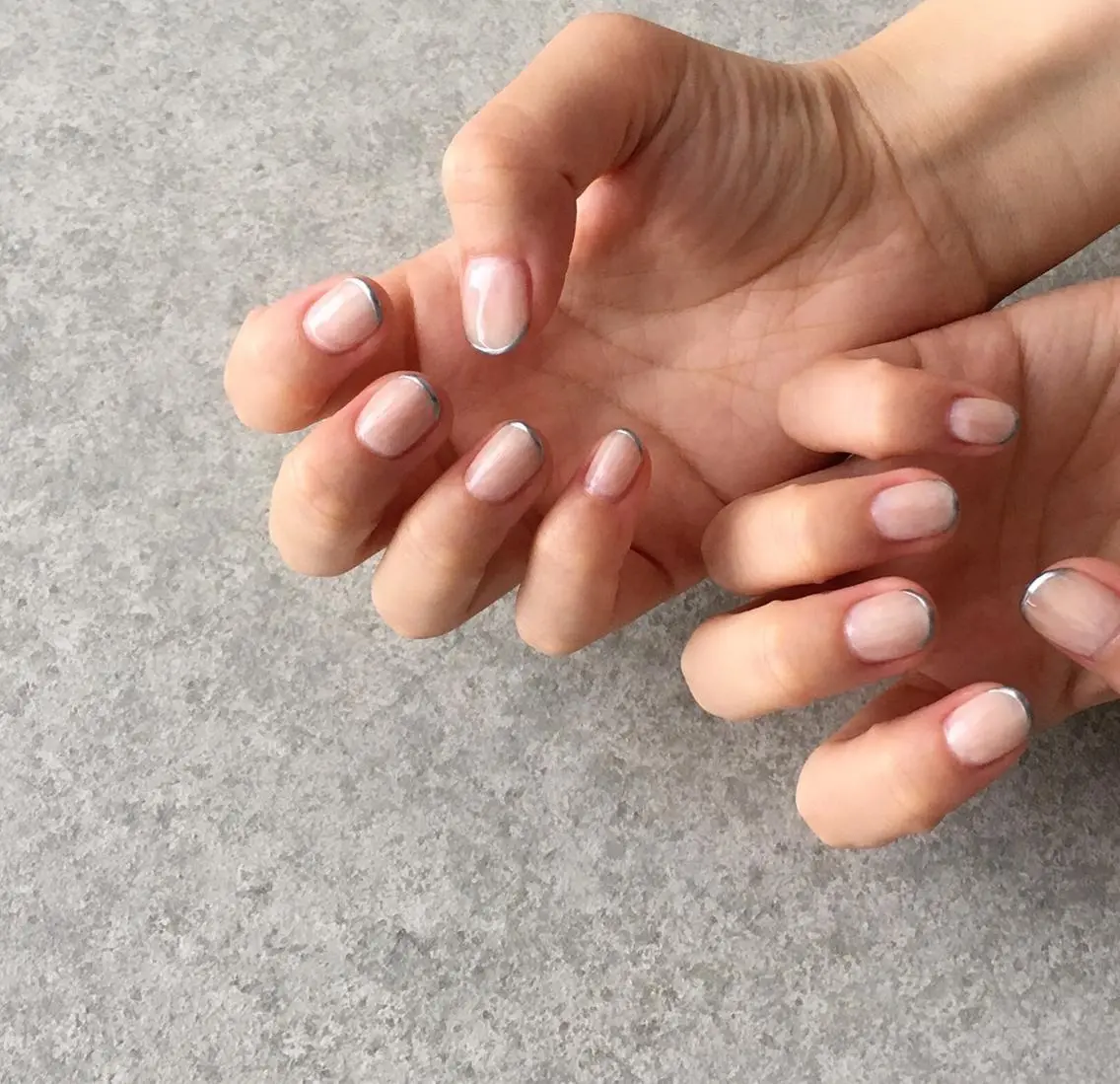 ネイル アートネイル 長さ出し ジェルネイル マットネイル ミラーネイル ハンドネイル nail salon Soeurのネイルデザイン