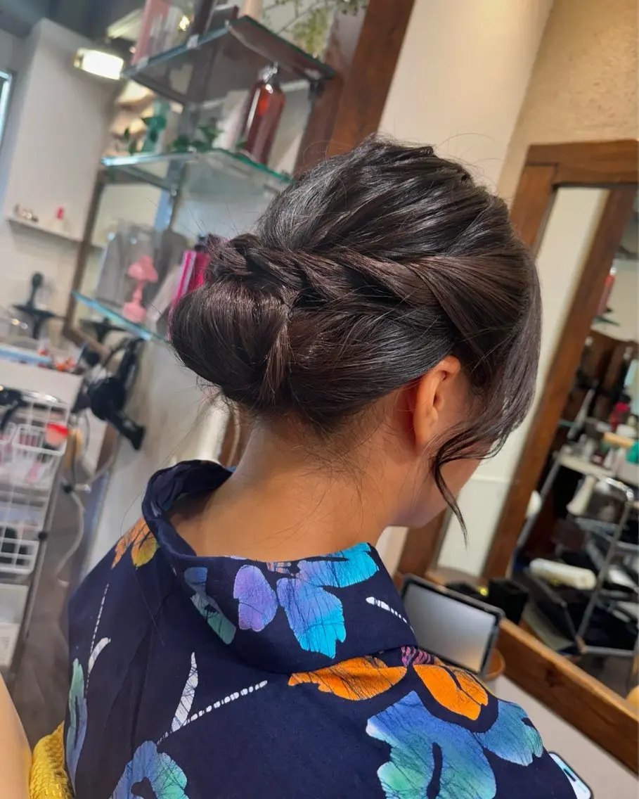 セミロング mio ☆のヘアスタイル