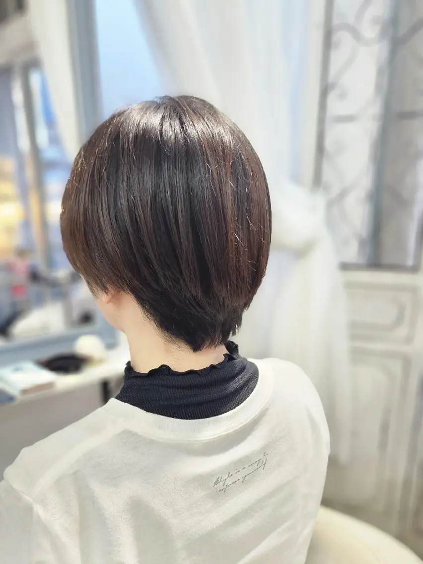 ショート カット 熊野 タイソンのヘアスタイル