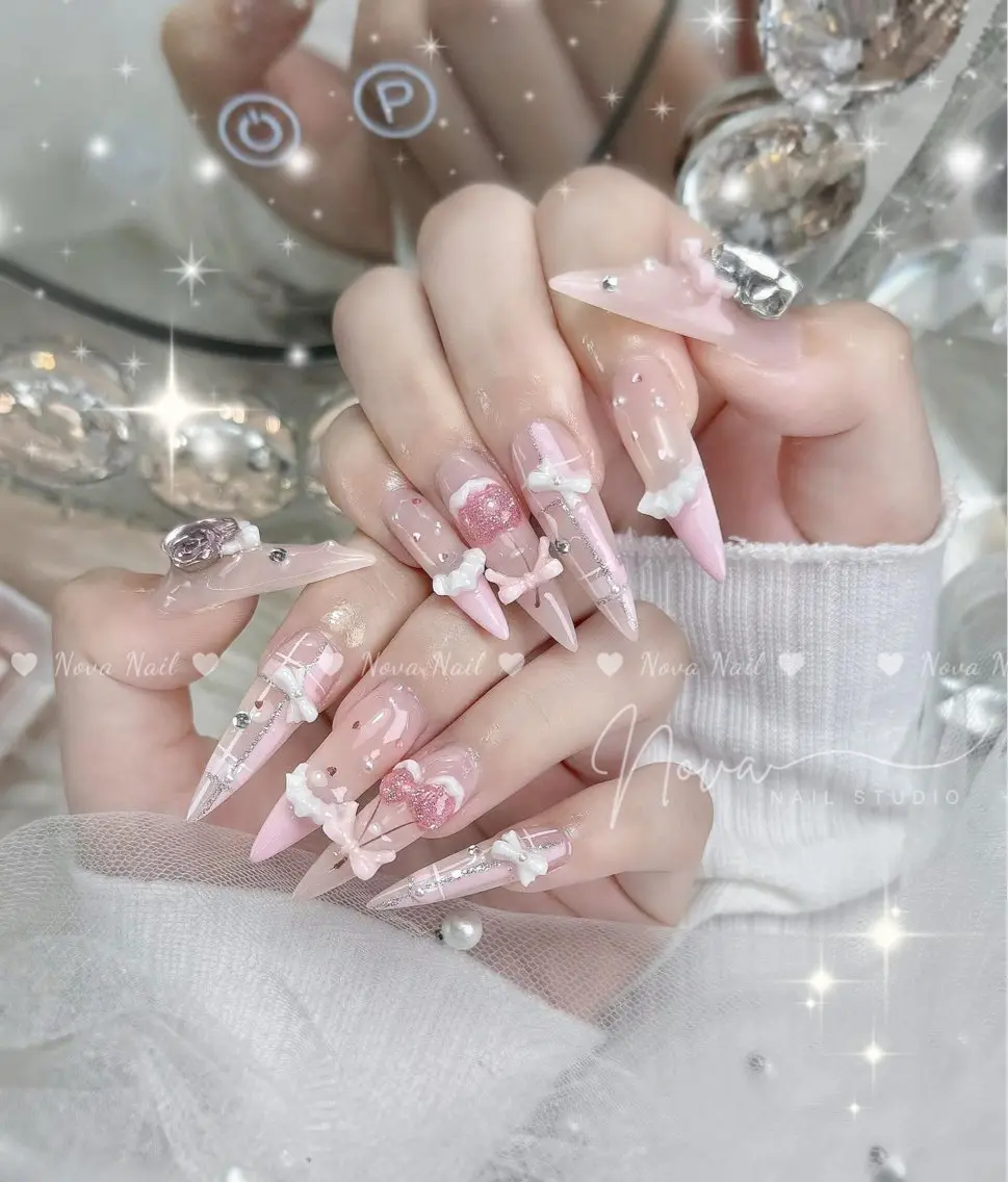 ネイル ハンドネイル ハンドケア Kitty Nail Novaのネイルデザイン