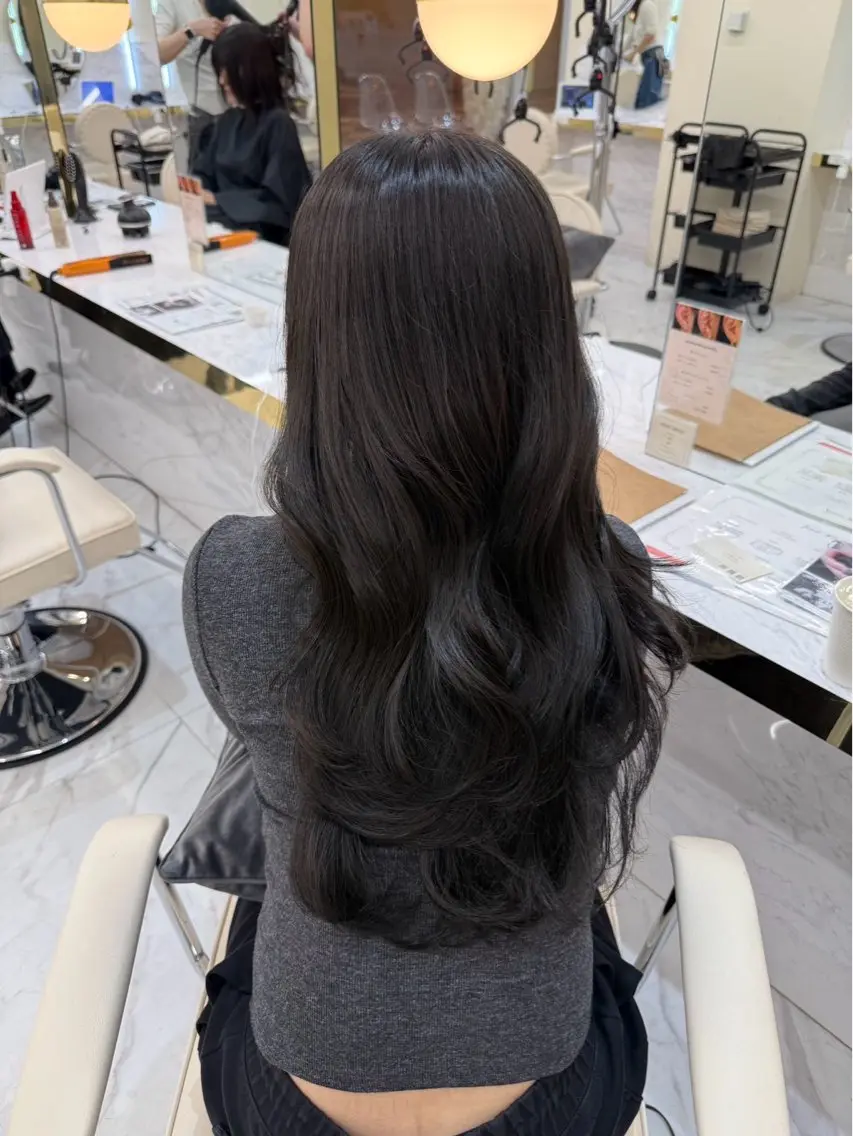 ワンカラー + BYKARTE premium treatment【最高峰コース👑🫧】の写真