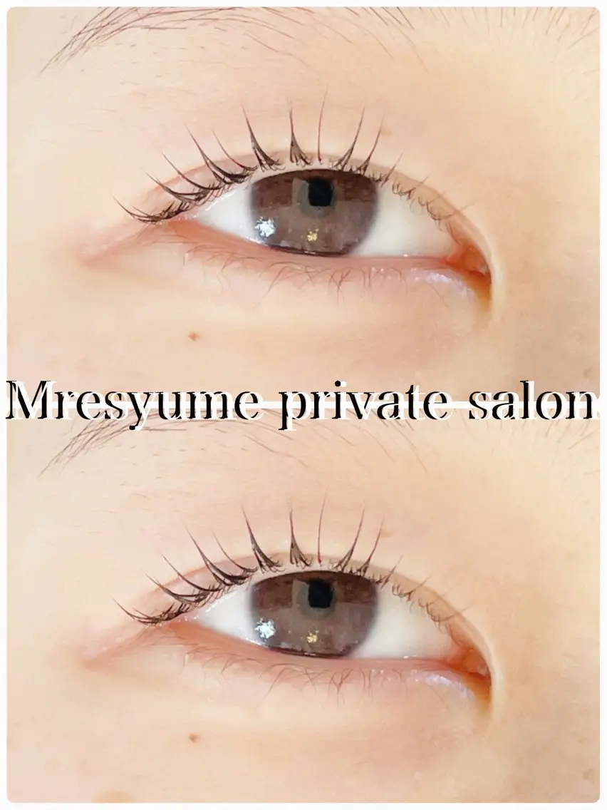 マツエク・マツパ マツパ Mresyume MAYUのマツエク・マツパデザイン