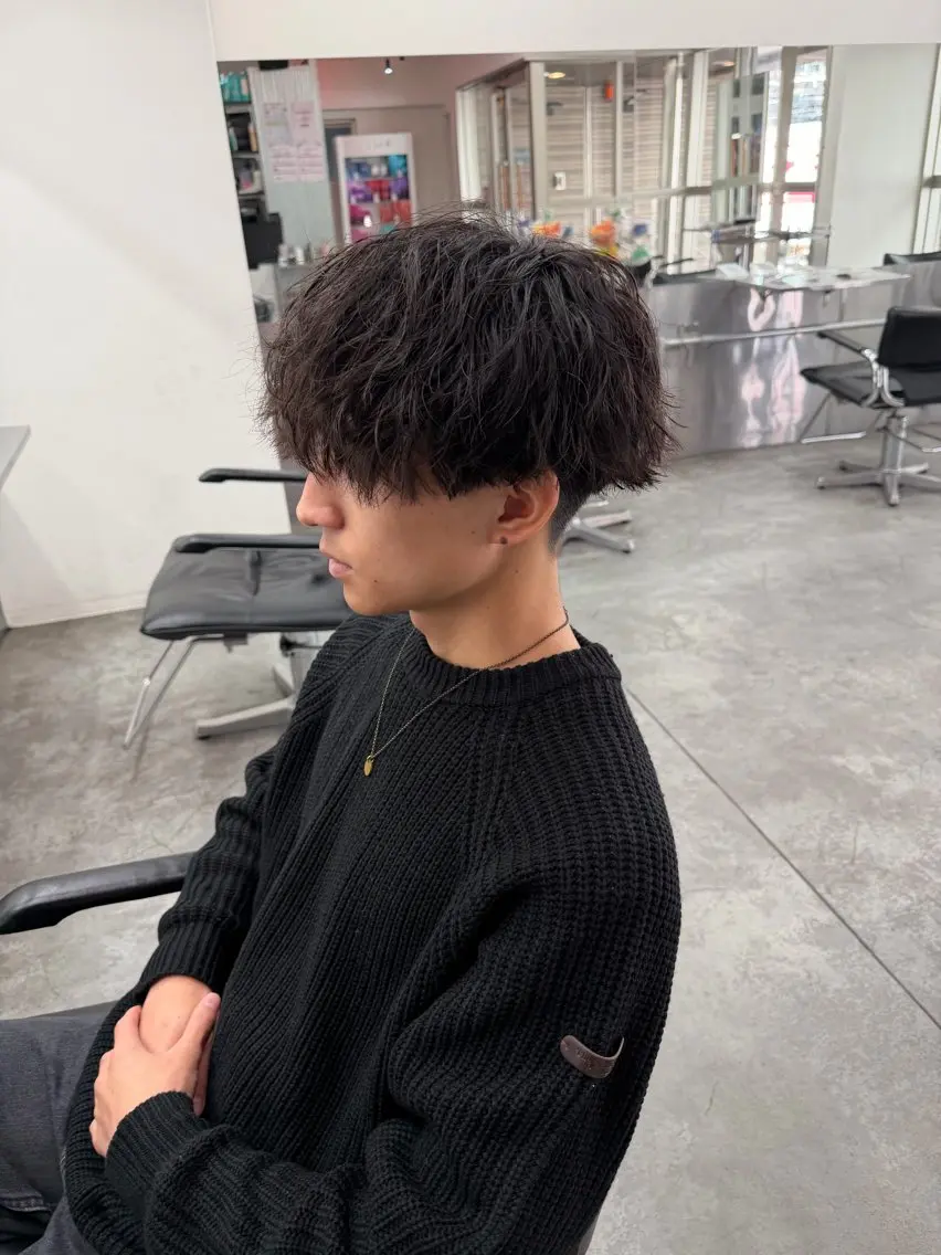 パーマ メンズ カット パーマ 町田エリアＮｏ．１/ パーマ特化/太田京希のヘアスタイル