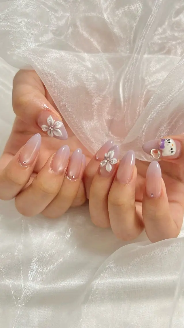ネイル フラワーネイル ハンドネイル Dallon nailのネイルデザイン