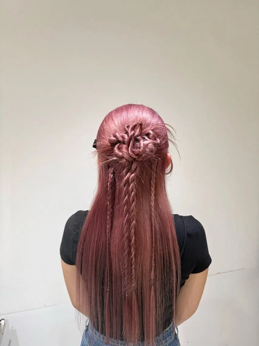 ロング ヘアアレンジ 桜新町/ Mea⭐︎のヘアスタイル