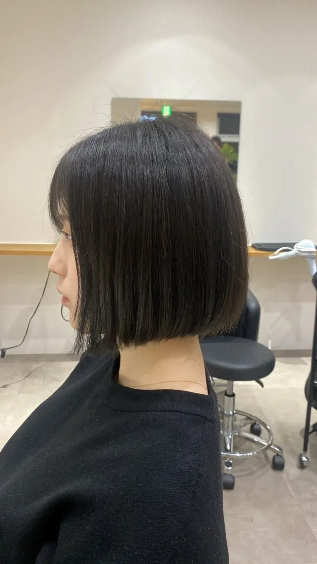 ショート ボブ カット ヘアカラー 韓国風hair💕 Kanonのヘアスタイル