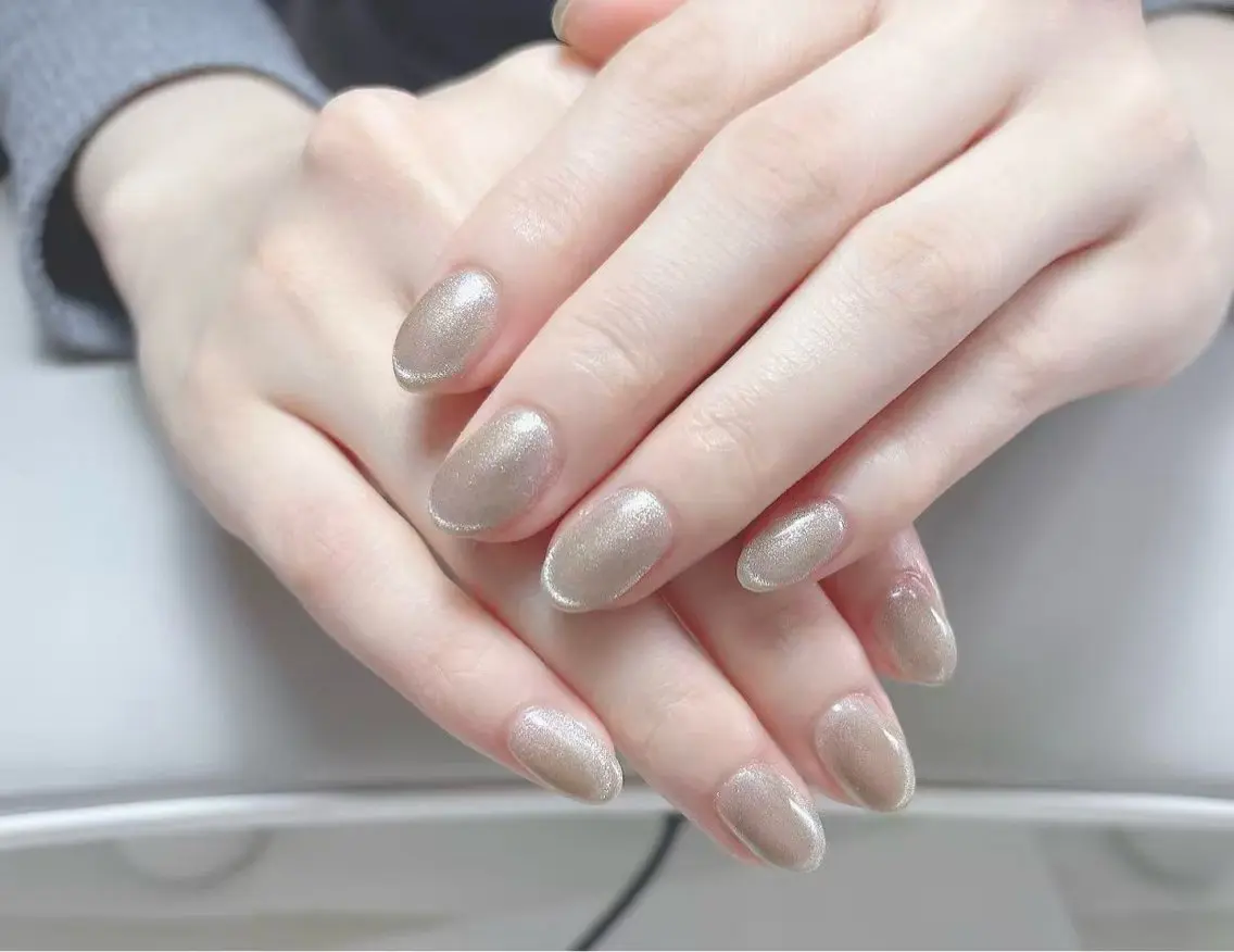 ネイル ハンドネイル kao nail マグネット/長さだしのネイルデザイン