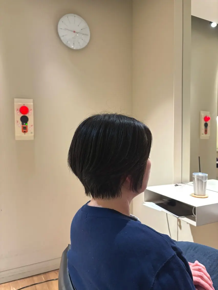 【小顔効果◎】似合わせショートカット＋骨格補正✨の写真