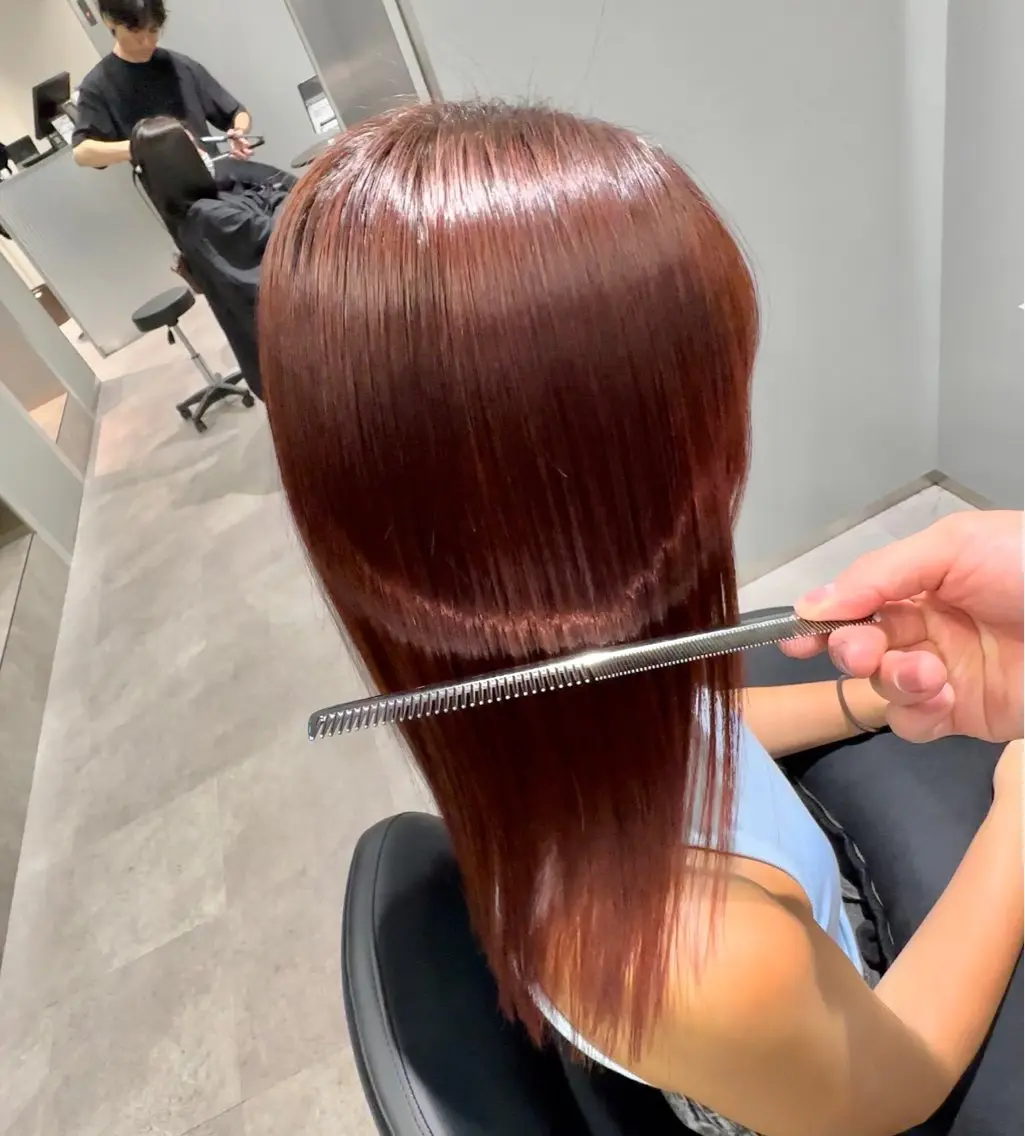 ご新規様限定‼️【美髪発色】カット✂️+イルミナorアディクシー🌟+ULTOWA水素TR💎の写真