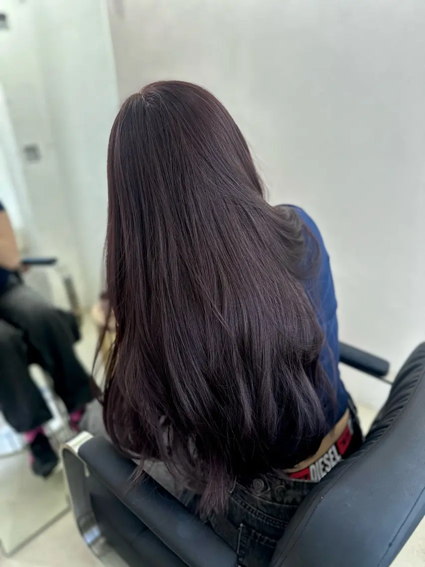 ロング ヘアカラー 愛/한국어◎ Hightone✨のヘアスタイル