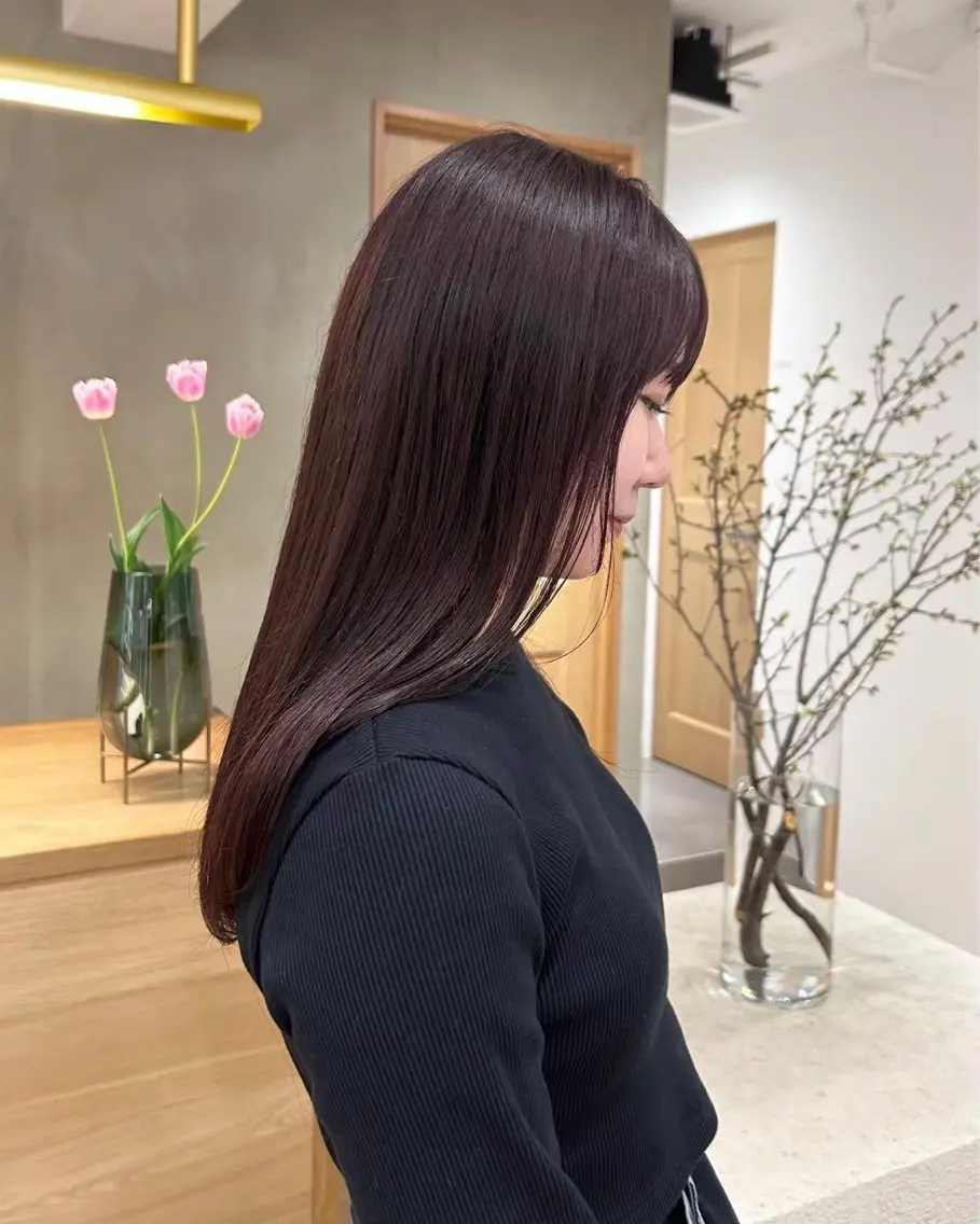 ロング カラー ダブル透明感カラー/ ロングカット/Rioのヘアスタイル