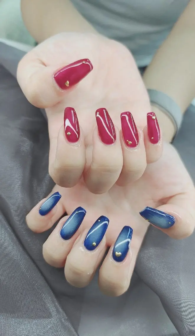 ネイル べっ甲ネイル チークネイル フレンチネイル 韓国ネイル ニュアンスネイル ♡Sherry  Nail♡のネイルデザイン