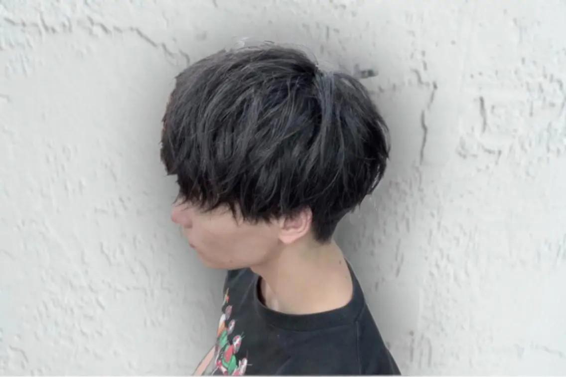 【🍀メンズ限定🍀】メンズカット＋カラー＋ヘッドスパ🌿の写真