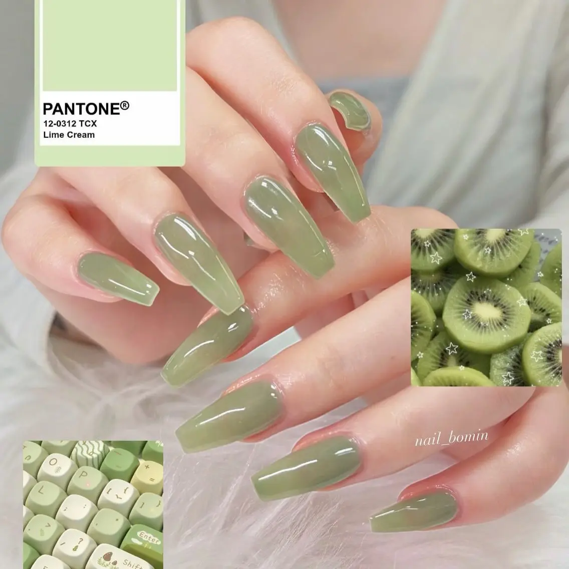 ネイル ワンカラーネイル SIAA Nail bominのネイルデザイン