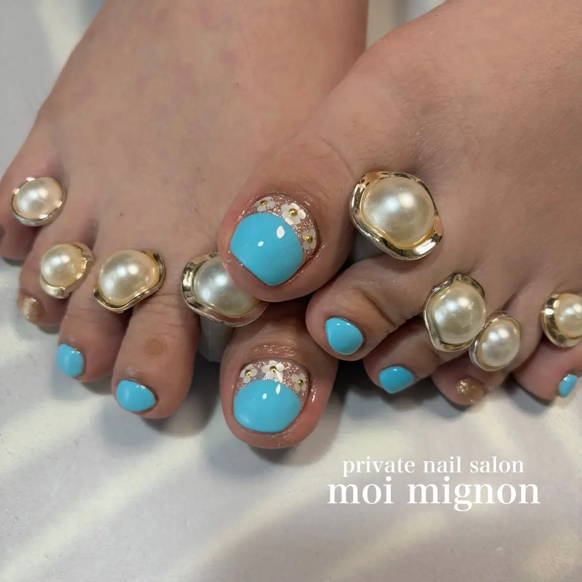 ネイル フットネイル nailist Aki♡のネイルデザイン