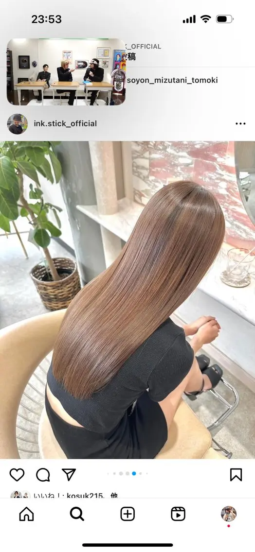 ロング カット 縮毛矯正 トリートメント 廣瀬双葉 ボブ/ミディアムのヘアスタイル