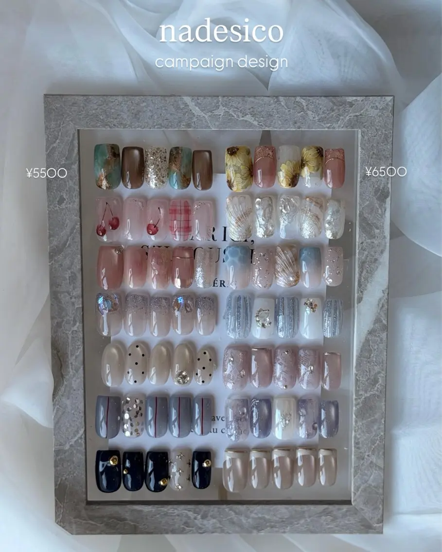 ネイル nadesico nailのネイルデザイン
