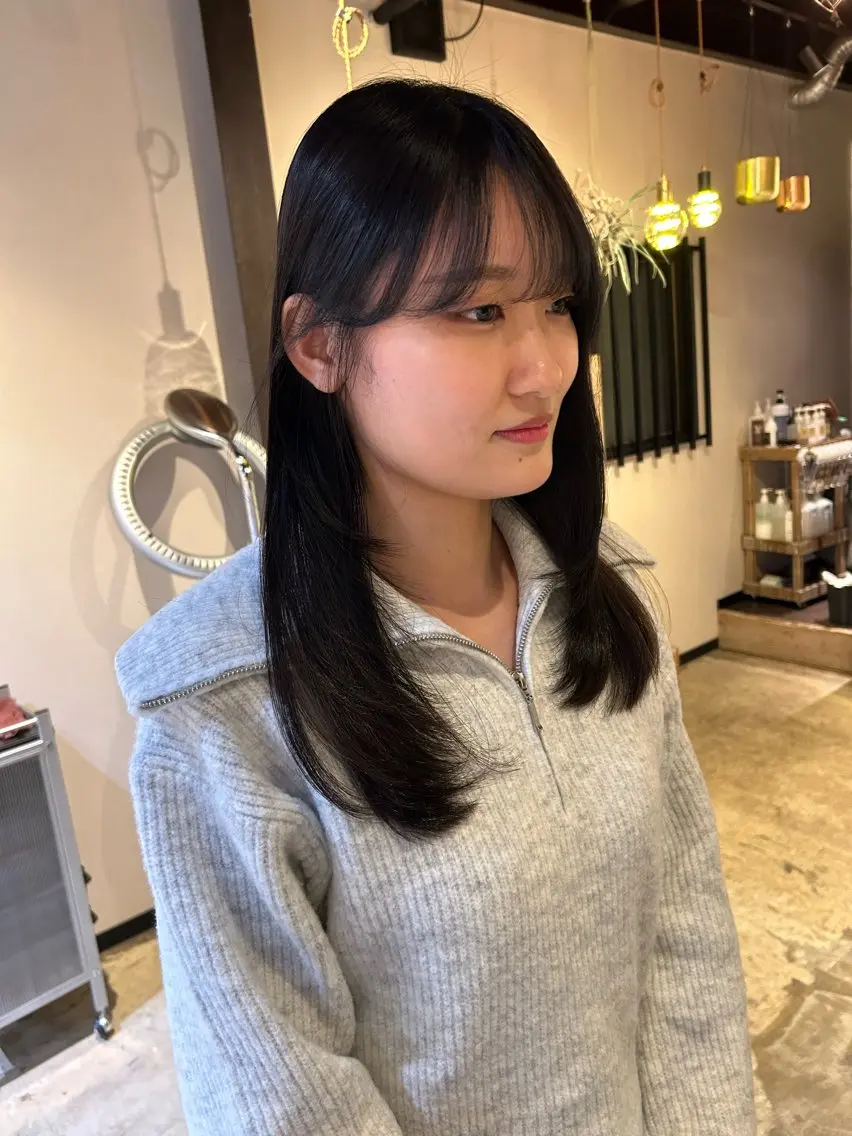 ロング 北原 紗希のヘアスタイル