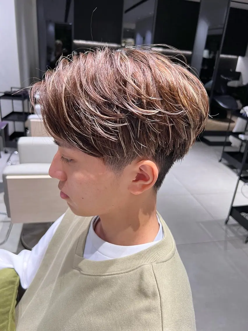 ショート メンズ 🐺パーマ特化🐺 安生　力哉のヘアスタイル