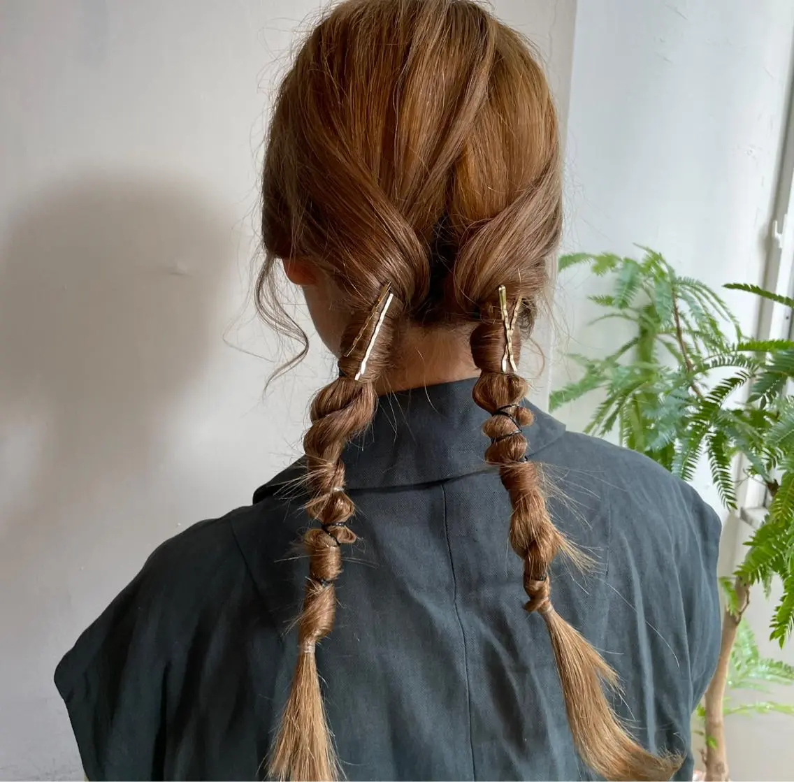 ヘアアレンジ ヘアアレンジ/ 暖色🩵hazukiのヘアスタイル