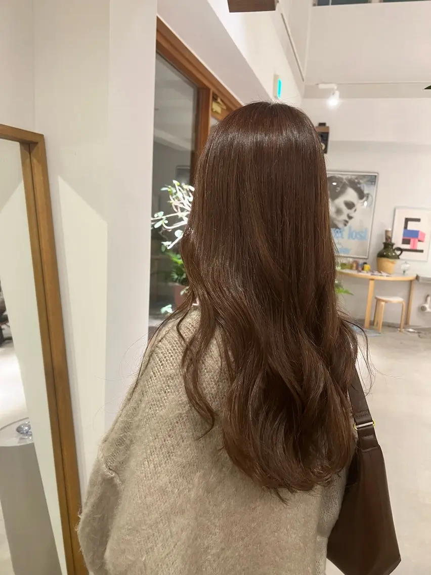 🫧ワンカラー＋髪質改善トリートメント＋シャンプーブロー🫧の写真