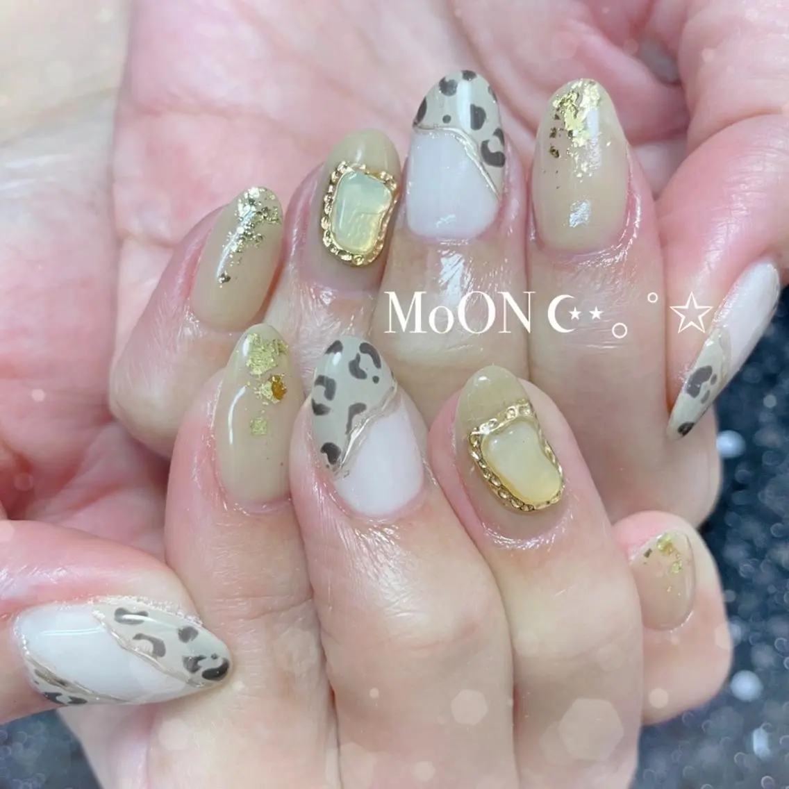ネイル ハンドネイル ハンドケア MoON...❤︎ MeGuのネイルデザイン
