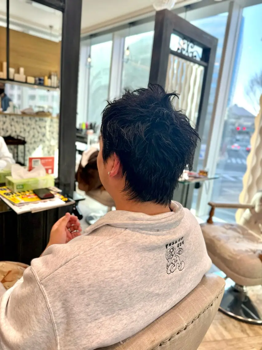 ショート メンズ スパイキーショート ショートヘア ショート/ボブ アンドウ☺︎のヘアスタイル