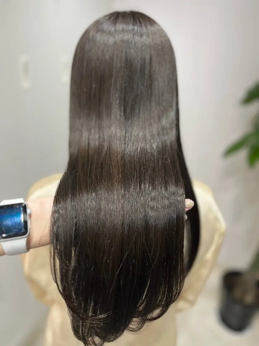 ロング トリートメント カット トリートメント 🫧ぷる艶カラー🫧 Yuubi🦩のヘアスタイル