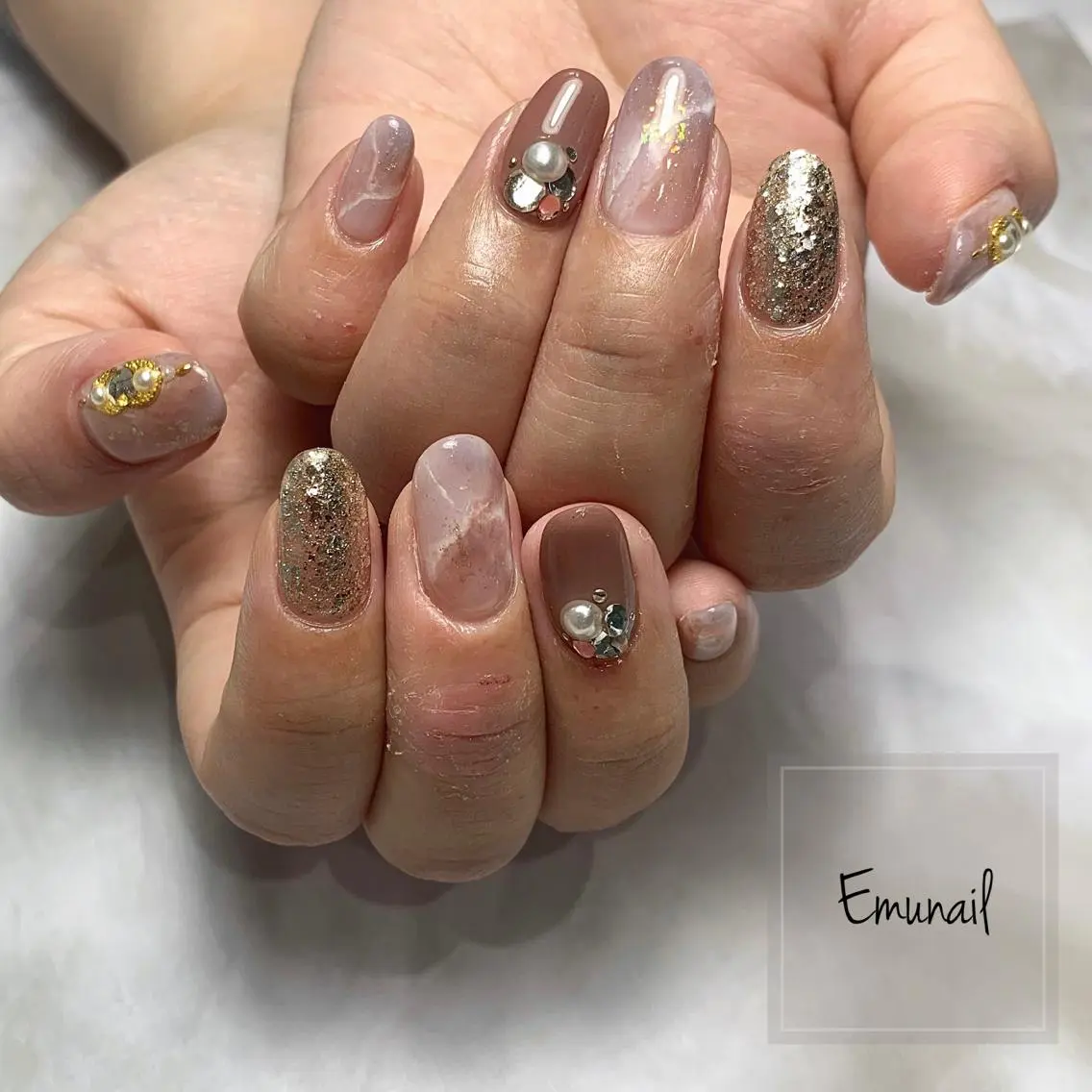 ネイル ハンドネイル Emu Nailのネイルデザイン