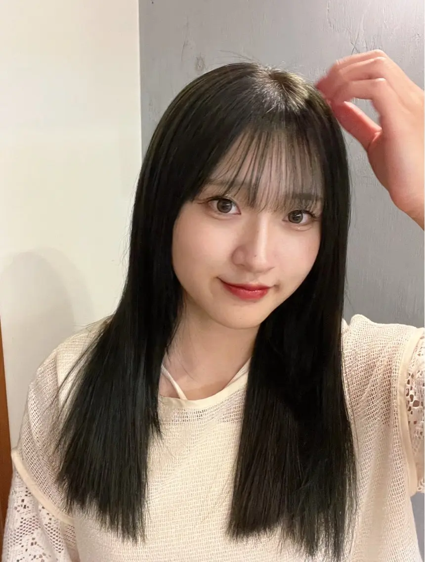 ロング カラー ナチュラル&ラフヘア 松尾 凌のヘアスタイル