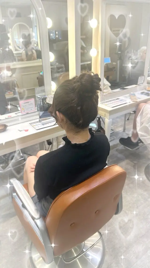 ヘアアレンジ 💖韓国ヘア/ハイト ーン💖mikotoのヘアスタイル