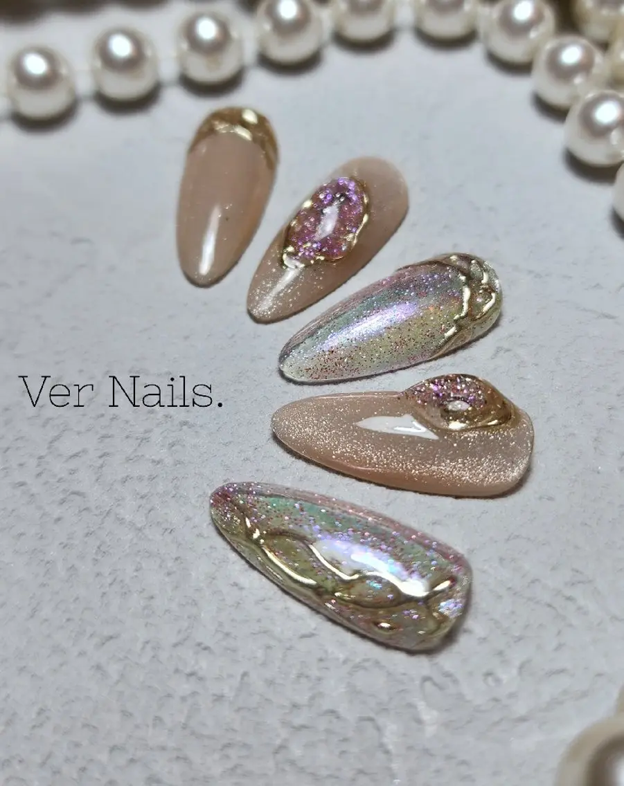 ネイル フラッシュネイル ラメ(グリッター) マグネットネイル ハンドネイル Ver Nails.のその他イメージ
