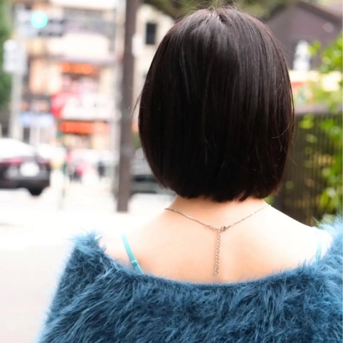ミディアム ボブ Endearing 銀座/レイヤーカットのヘアスタイル