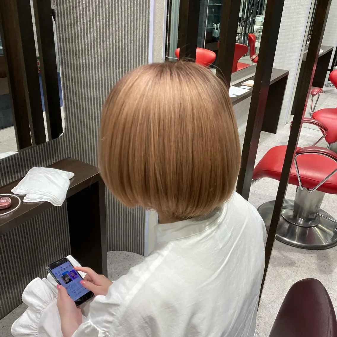 カラー ブラウンカラー トリートメント stylist 🐶内藤 成香のヘアスタイル